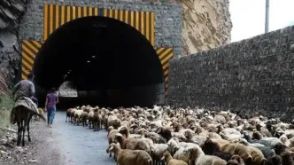 انسداد آزادراه  کرج-چالوس و تهران-شمال برای ۲۴ ساعت