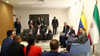 دیدار رئیس مجلس و وزیر خارجه ونزوئلا