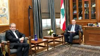 دیدار عراقچی با رییس مجلس لبنان