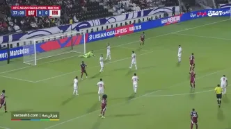 ببینید؛ خلاصه بازی قطر 1 - ایران 0 ؛عجب اخراج بدموقعی!