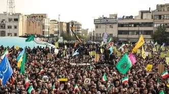 عکس متفاوت خبرگزاری فرانسه از تجمع تهران