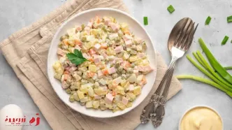 طرز تهیه سالاد الویه | فوت‌وفن‌ها و نکات مهم خوشمزگی