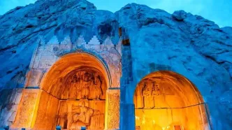 اسراییل به نزدیکی طاق بستان حمله کرد