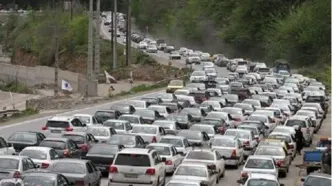 ترافیک سنگین در اکثر جاده‌های کشور