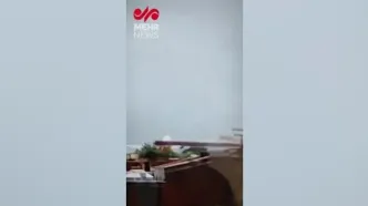 لحظه سقوط هواپیمای مسافربری هند