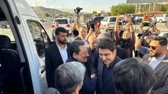 وزیر صنعت، معدن و تجارت وارد کردستان شد