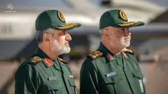 آرامگاه ابدی سردار سلامی و سردار حاجی‌زاده + عکس