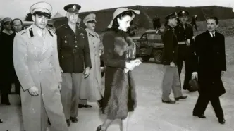 محمدرضا پهلوی در دوران خدمت در ارتش