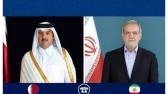 رایزنی تلفنی پزشکیان با امیر قطر/ تأکید بر تقویت پیوندهای دوجانبه