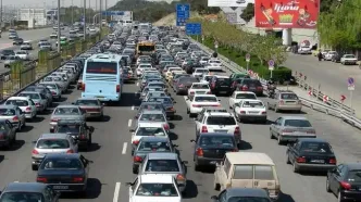 جاده هراز دوطرفه شد