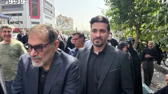تصاویر جدید از شمخانی در مراسم امروز
