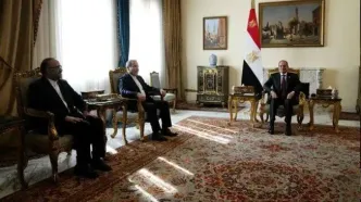 دیدار عراقچی با رئیس‌جمهور مصر
