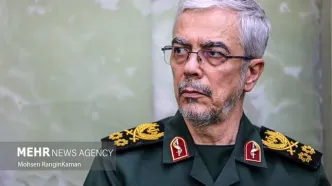 تشییع پیکر شهید محمد باقری در معراج شهدای بهشت‌زهرا