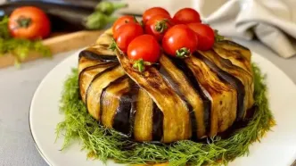سالاد بادمجان آذربایجانی؛ سالاد خاص و خوشمزه از دل باکو