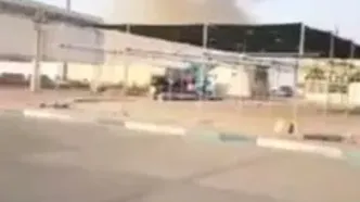 ببینید؛ حمله اسرائیل به مرز چذابه در خوزستان