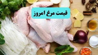 قیمت سینه مرغ | قیمت ران | قیمت فیله مرغ | قیمت انواع مرغ امروز دوشنبه ۱۹ خرداد ۱۴۰۴ + جدول قیمت