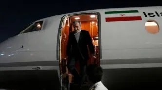 وزیر امور خارجه وارد قاهره شد