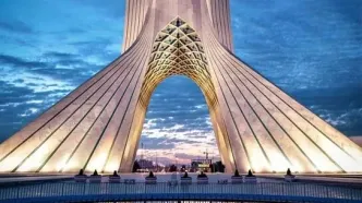 ویدئوی جدیدی که از برج میدان آزادی جلب توجه کرد