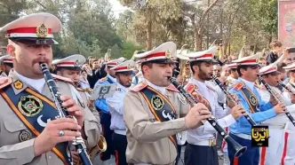 مراسم تشییع پیکر سرلشکر باقری و سردار حاجی‌زاده