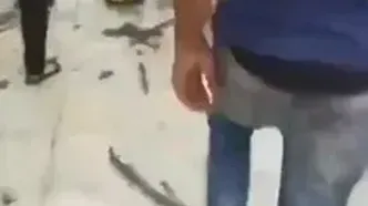 فیلم و عکس انفجار انتحاری در کلیسای مار الیاس در دمشق