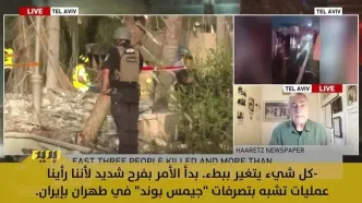 اعتراف روزنامه نگار اسرائیلی به فروپاشی اسرائیل با موشک‌های ایرانی