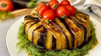 سالاد بادمجان؛ یک پیش‌غذای خاص از دل باکو