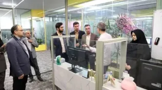 بازدید هیات سازمان بازرسی کل کشور از مرکز ارتباط مردمی سازمان امور مالیاتی (1526)