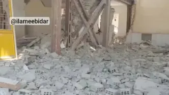 ساعتی قبل؛ حمله اسرائیل به ساختمان آتش نشانی متعلق به شهرداری موسیان