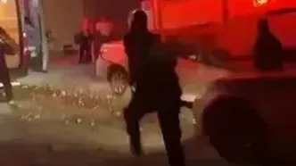 ‌تصاویری از اصابت موشک در حیفا