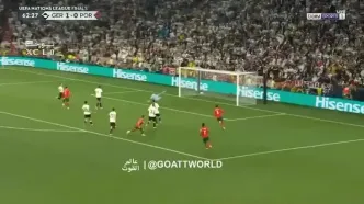 ویدیو: گل اول پرتغال به آلمان توسط کونسیسائو