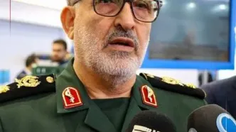 آماده سازی آرامگاه ابدی سردار علی شادمانی در گلزار شهدای همدان