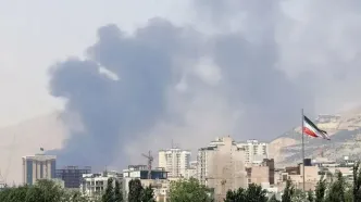 ستون دود در ماهشهر؛ شنیده‌ شدن صدای انفجار در استان خوزستان