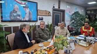 بازدید استاندار و شهردار تهران از اداره مرکزی سازمان آتش نشانی و خدمات ایمنی پایتخت