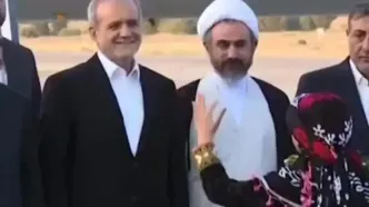 پزشکیان وارد استان ایلام شد
