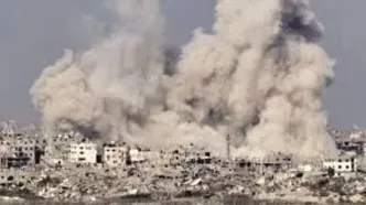 شهادت ۱۶  فلسطینی در بمباران مناطق مختلف غزه توسط اسرائیل