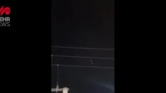 لحظه خنثی‌سازی حمله رژیم صهیونیستی در پارچین