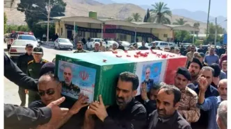 پیکر سرلشکر شهید نوذری به زادگاهش رسید