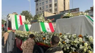 آماده سازی آرامگاه ابدی سردار شهید سلامی در حرم حضرت عبدالعظیم حسنی (ع)+ عکس