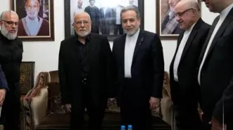 دیدار عراقچی با خانواده شهید سیدحسن نصرالله