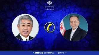 گفتگوی تلفنی وزرای امور خارجه جمهوری اسلامی ایران و ژاپن