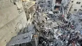 شهادت ۳۶ فلسطینی دیگر در پی بمباران جدید اسرائیل در نوار غزه