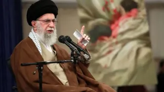 پوستر ویژه دفتر رهبر انقلاب همزمان با عملیات وعده صادق ۳