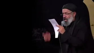 مداحی محمود کریمی برای ایران در شب اول محرم