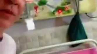 عمو پورنگ از کودکان بستری در بیمارستان کودکان مفید تهران عیادت کرد + ویدئو