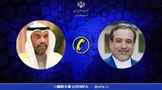 تماس تلفنی وزیرخارجه کویت با عراقچی