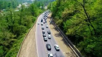 جاده چالوس برای چهارمین روز متوالی یک‌طرفه شد