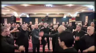 حضور رئیس‌جمهور پزشکیان در مراسم شب سوم محرم در هیات موسی ابن جعفر (ع) تهران