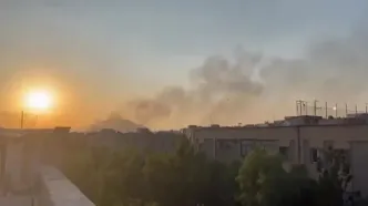 حملات موشکی اسرائیل در جنوب تهران دقایقی قبل