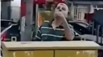 مرد ایرانی در رسانه‌های آمریکایی معروف شد + فیلم