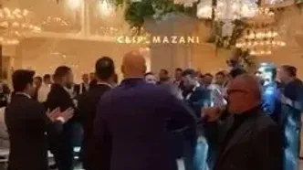جشن ازدواج پرستاره حسن یزدانی / رقص مازنی حسن یزدانی با لباس دامادی